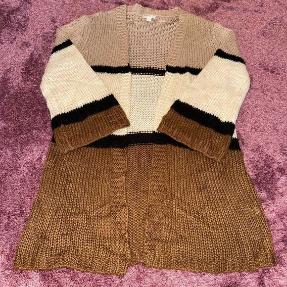 Cato Sweaters - Cato Striped Cardigan